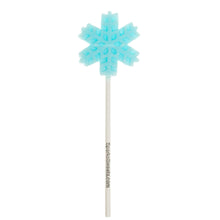 Load image into Gallery viewer, Frosty White and Blue Snowflakes Lollipops - Mix (24 Pieces)