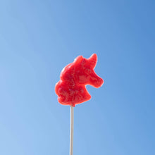 Load image into Gallery viewer, Juicy Red Unicorn Lollipops - Cherry (24 Pieces)