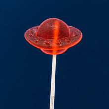 Load image into Gallery viewer, Red UFO Lollipops Cherry Flavor (24 Pieces)